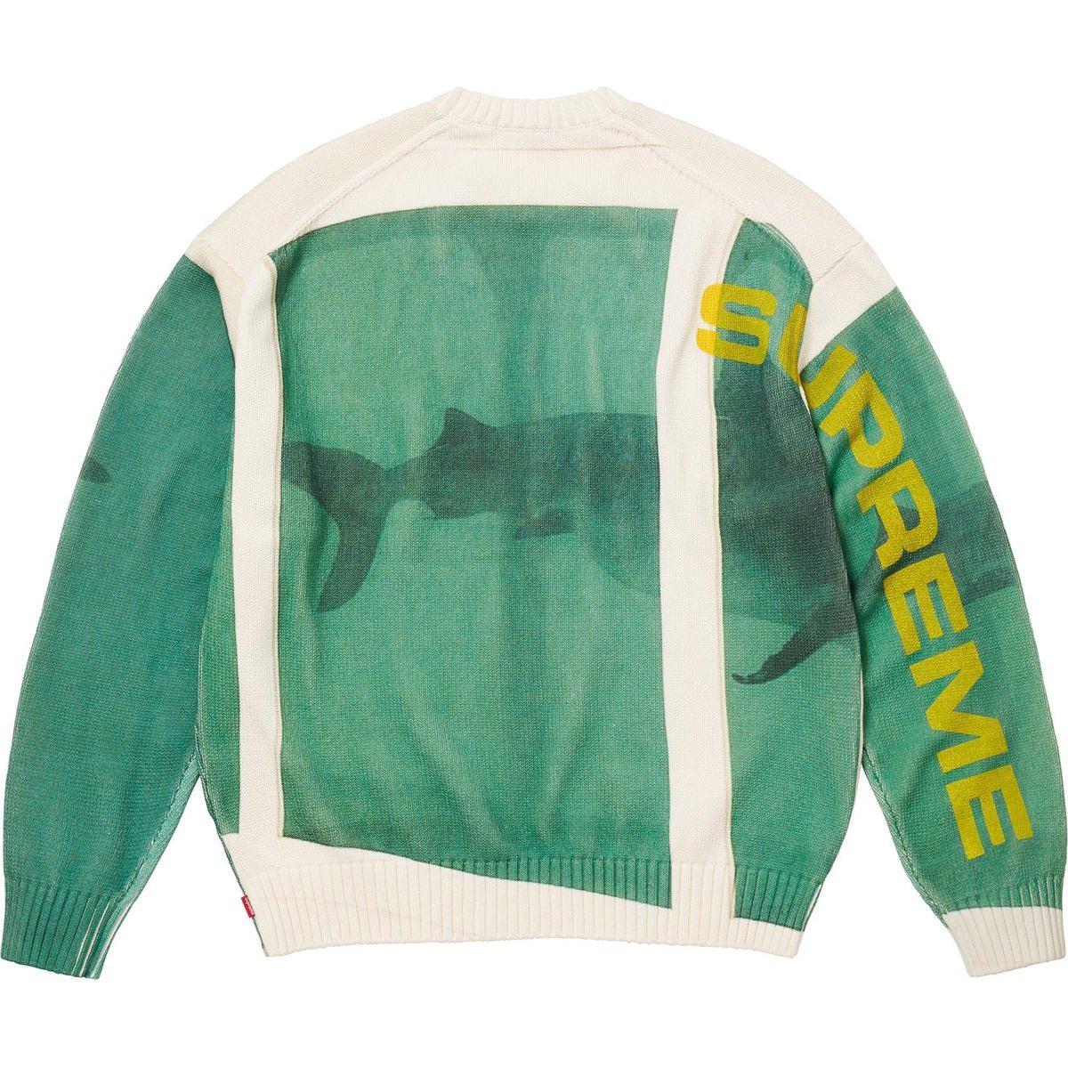 Дамиен Херст интарсия вязаный свитер Supreme, черный — фото 4