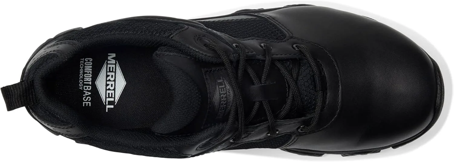 

Мужские тактические и рабочие ботинки Merrell Moab 3 Response, верх из цельнозерной кожи и сетки, водонепроницаемые, для походов, работы и боевых условий, черный