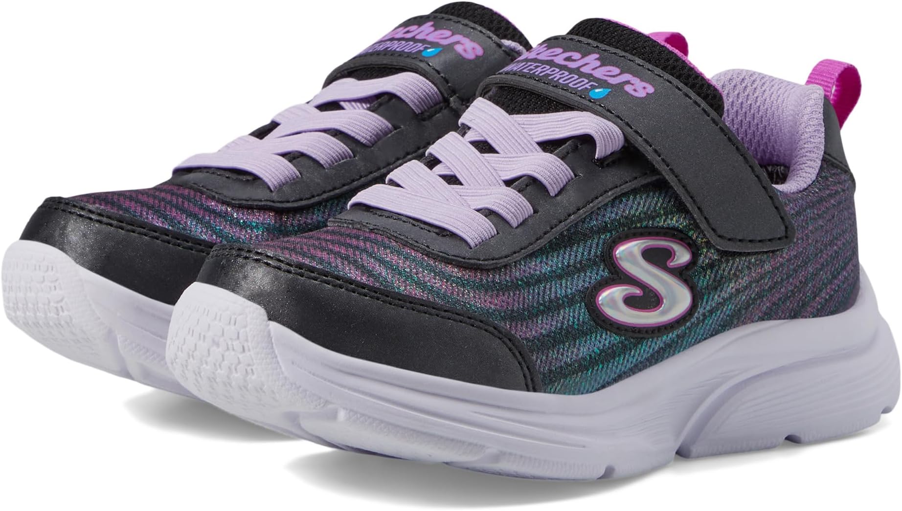 

Кроссовки Wavy Lites 303393L SKECHERS KIDS, цвет Black/Multi