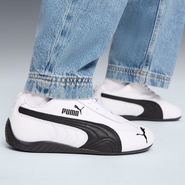 Кроссовки для больших детей Speedcat Leather Puma, белый — фото 2