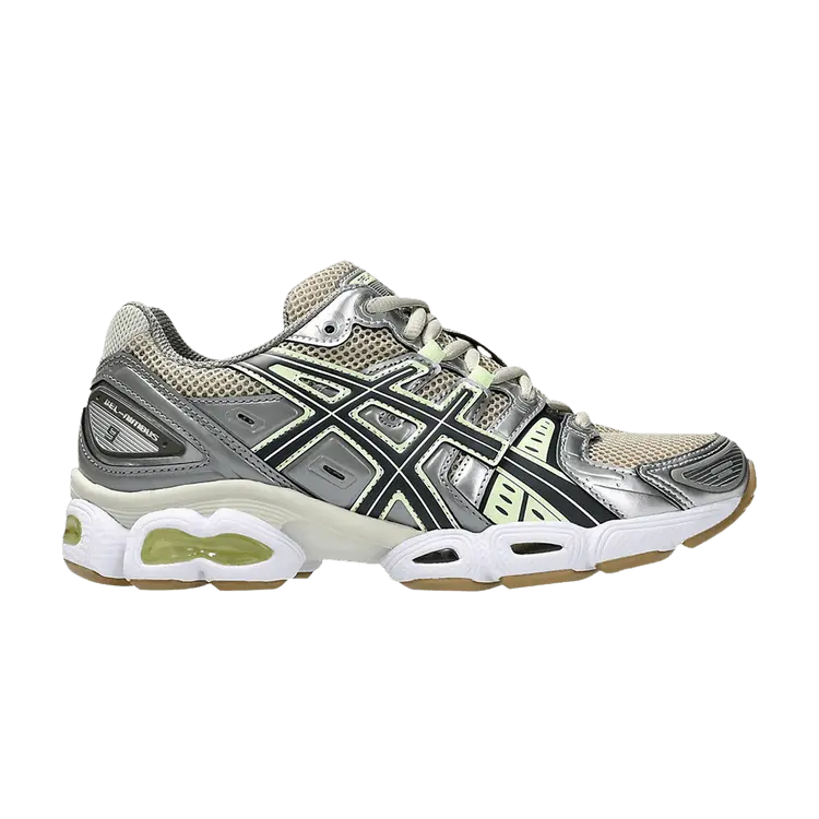 

Кроссовки ASICS Wmns Gel Nimbus 9 Feather Grey Green, серый