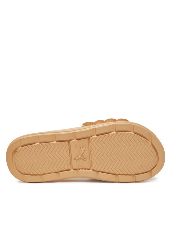 Мюли Karmen Slide Puffy Wns Aqua Metallics PU 400679 02 Puma, золотой — фото 4