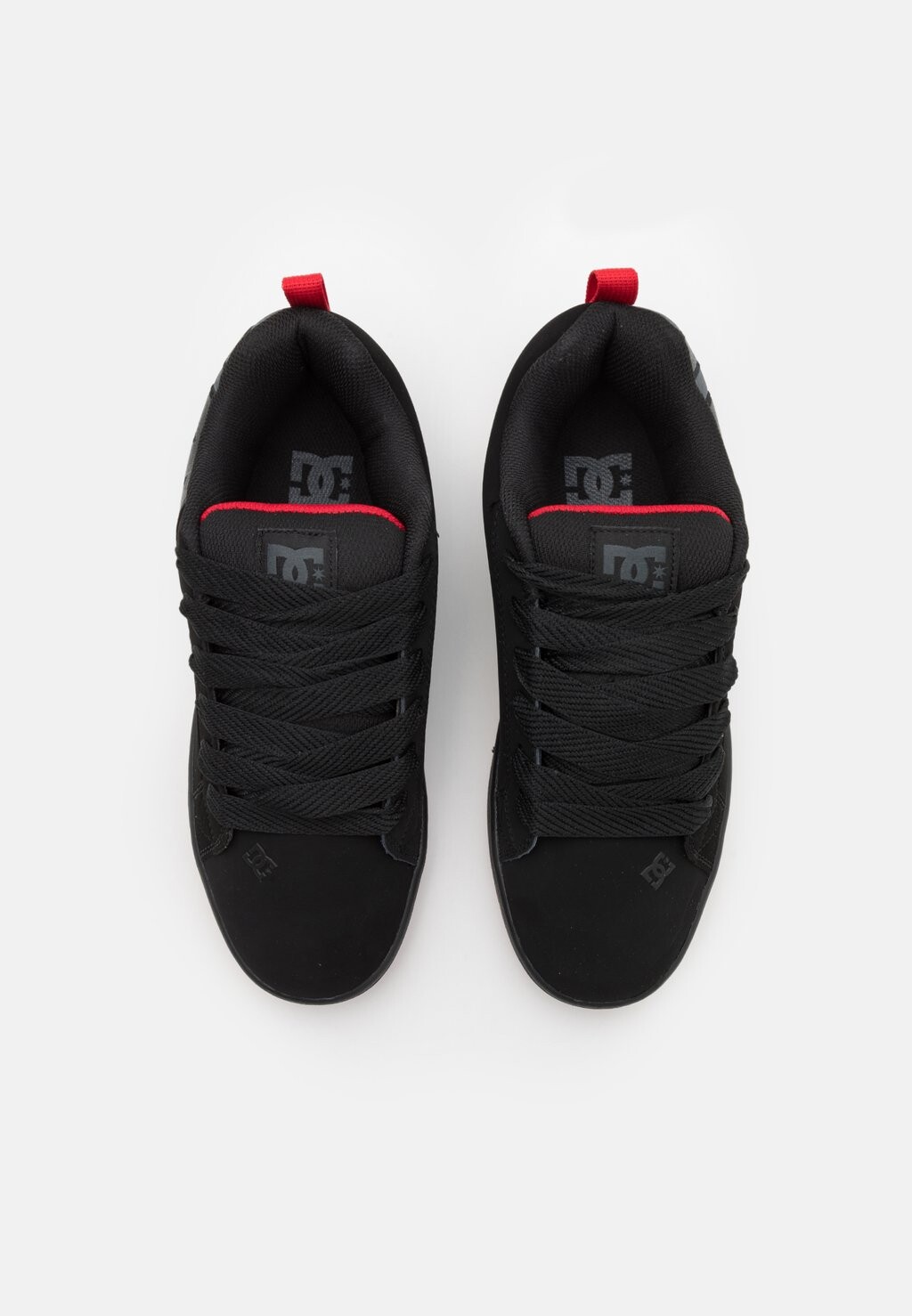 Обувь для скейтбординга COURT GRAFFIK UNISEX DC Shoes, цвет black/grey/red — фото 4