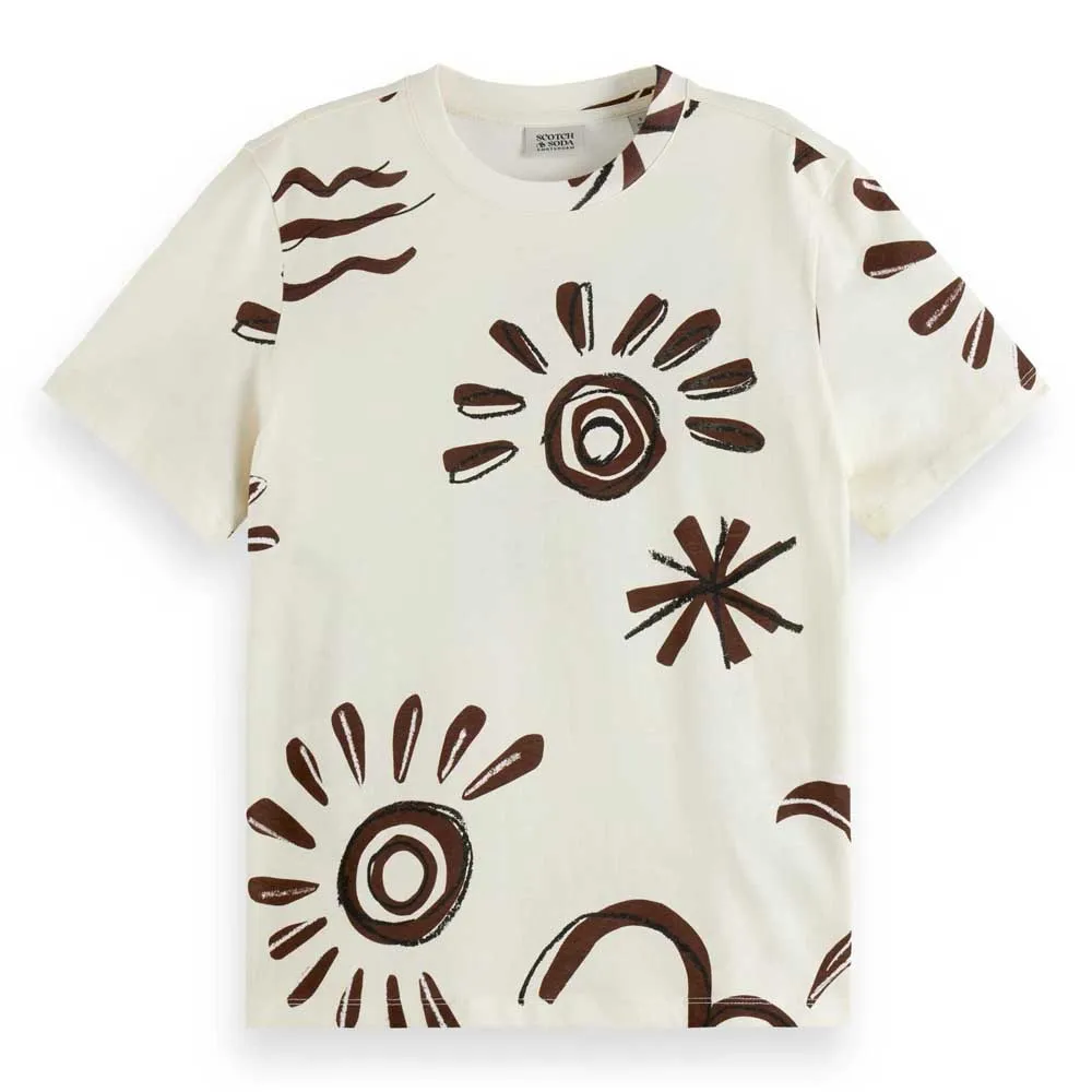 

Футболка с коротким рукавом Scotch & Soda U9A00656T Regular Fit, бежевый
