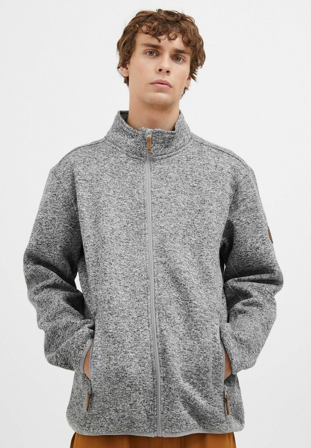 

Флисовая куртка North Bend Nbsamo M North Bend, цвет light grey melange