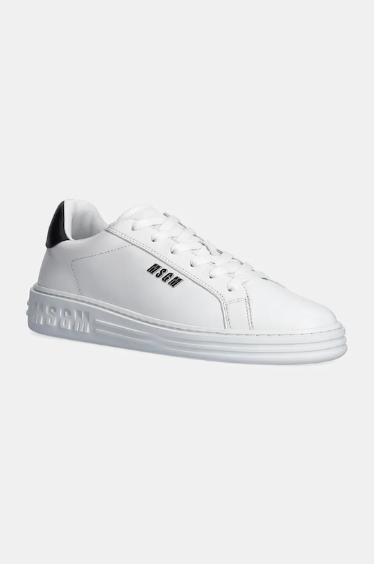 

Кожаные кроссовки Msgm, белый