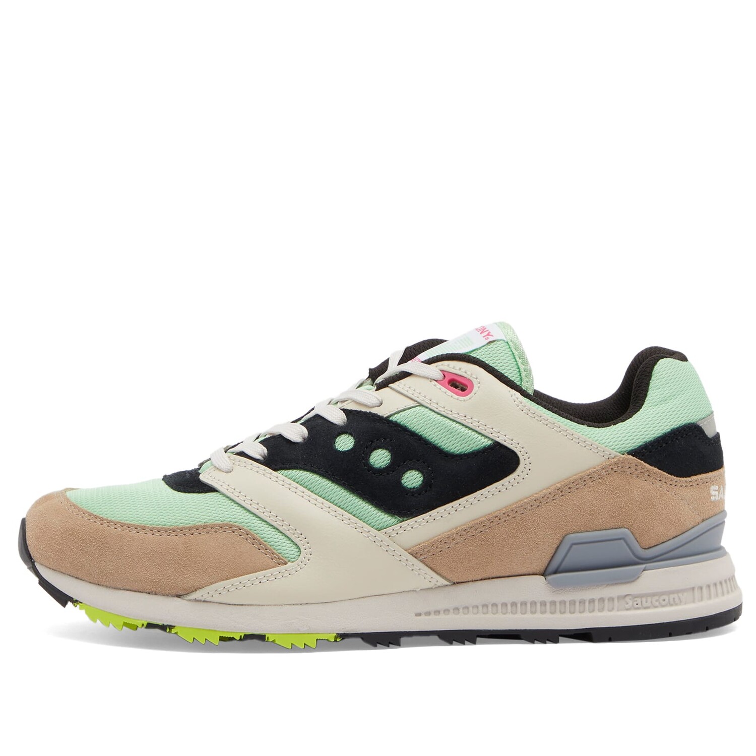 

Кроссовки Saucony Courageous, цвет Light Green & Tan