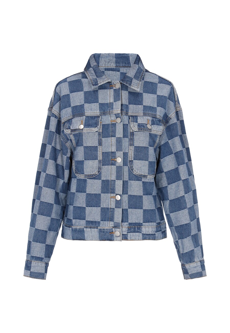 

Куртка межсезонная myMo ROCKS Rock, цвет Blue denim/Light blue