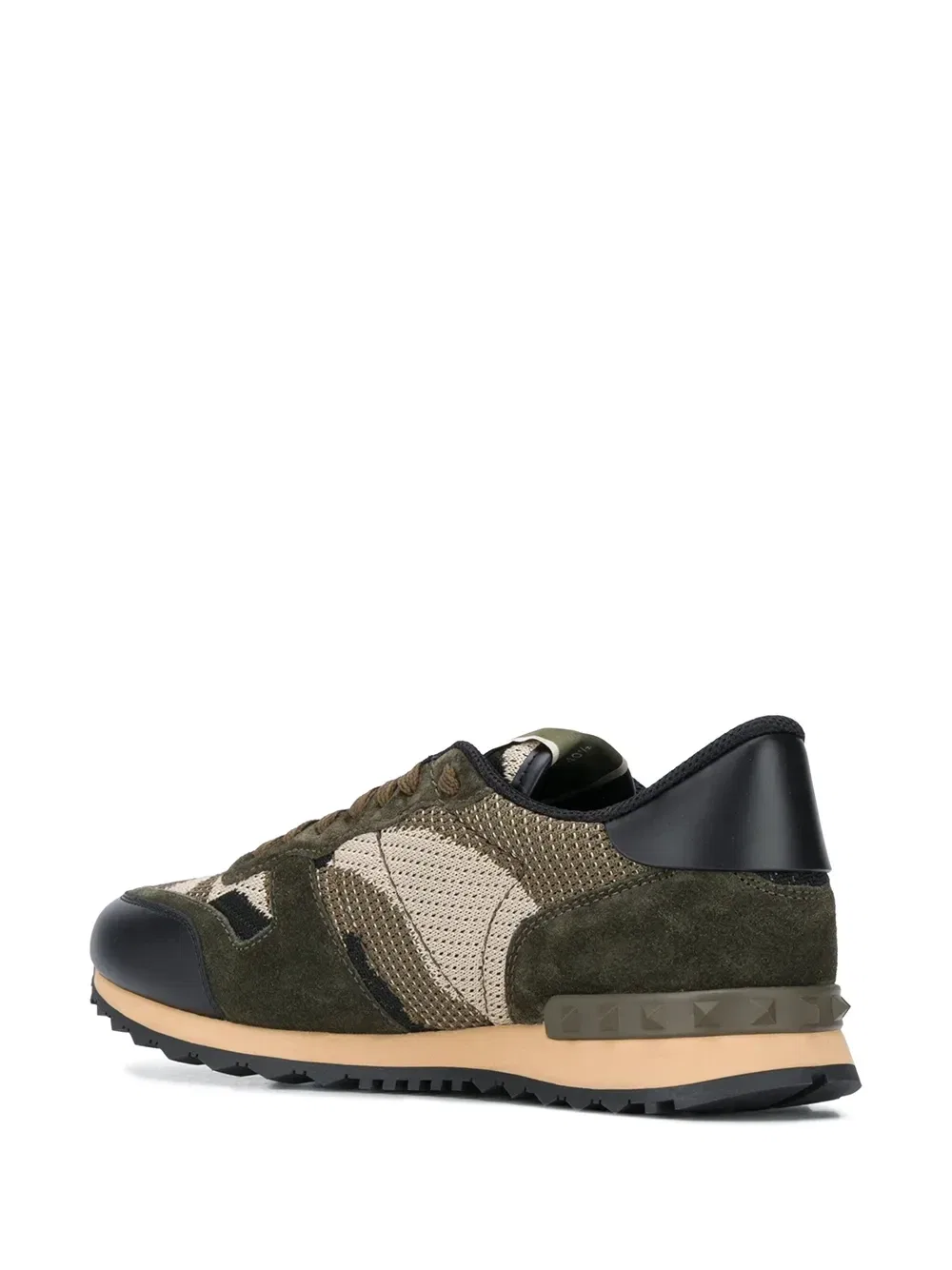 Кроссовки Camouflage Rockrunner Valentino Garavani, зеленый — фото 3