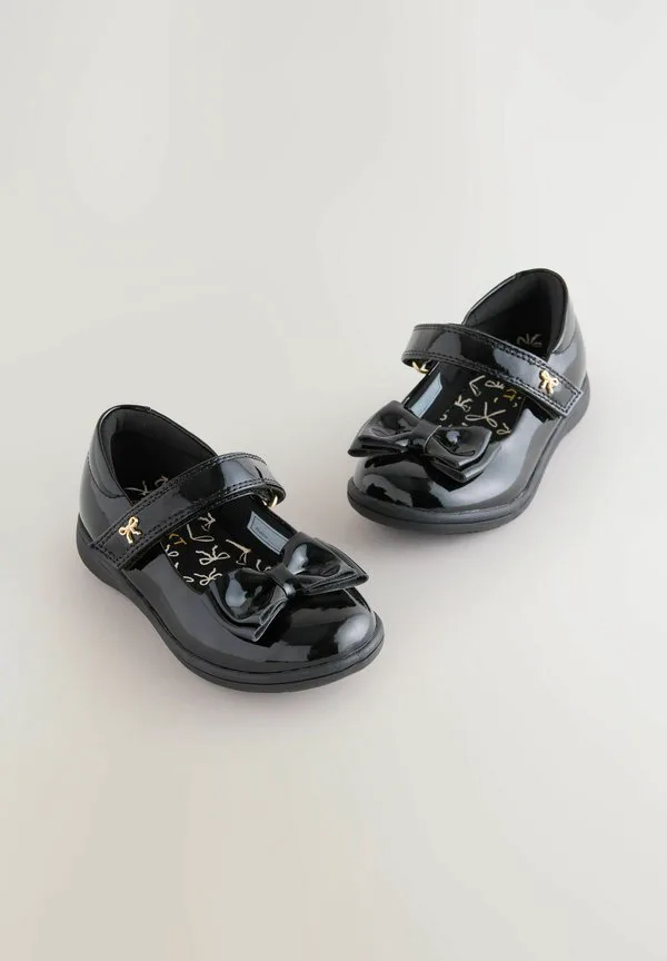 Стандартные туфли fitbow mary jane school first steps Next, Black Patent — фото 2