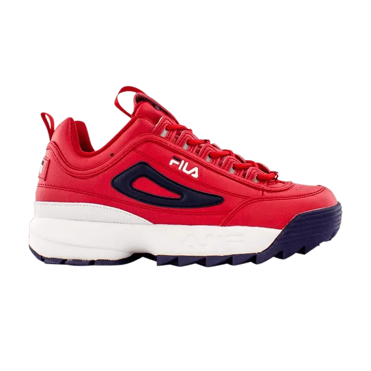 

Кроссовки Fila Disruptor 2 Premium Big Kids, Red Navy