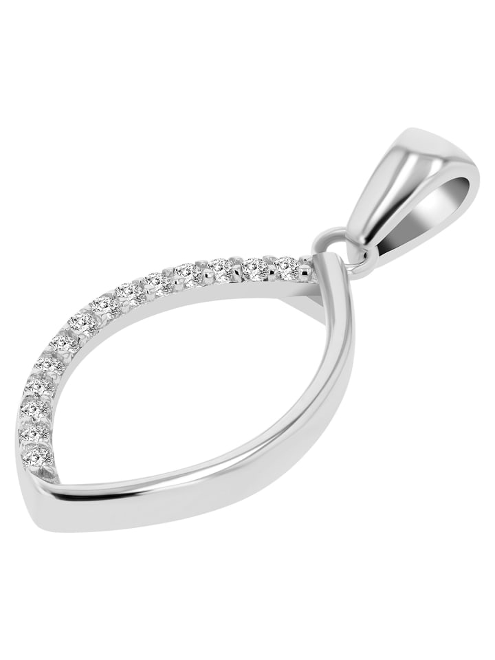 

Adeliás Женский кулон из золота 333 пробы с кубическим цирконием в серебре