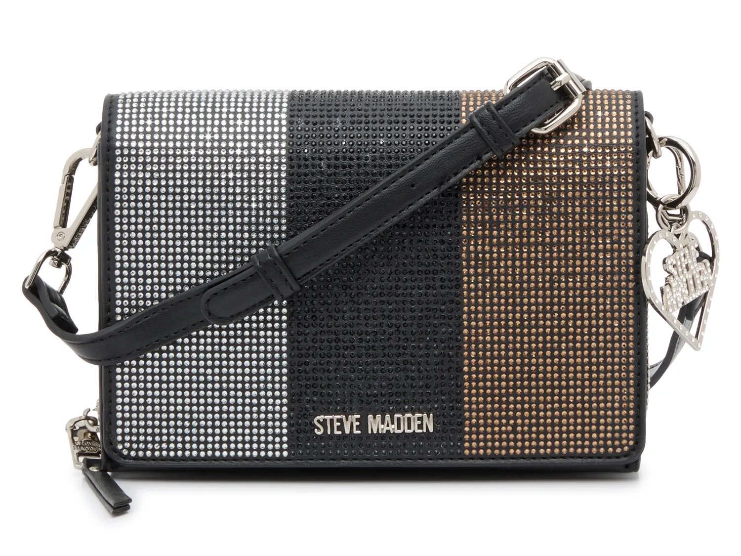 

Сумка кросс-боди Steve Madden BMiller Bling Crossbody Bag, мультиколор