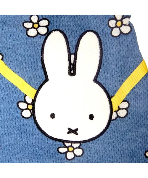 Ромпер Miffy с цветочным узором, хлопок, розовый — фото 4