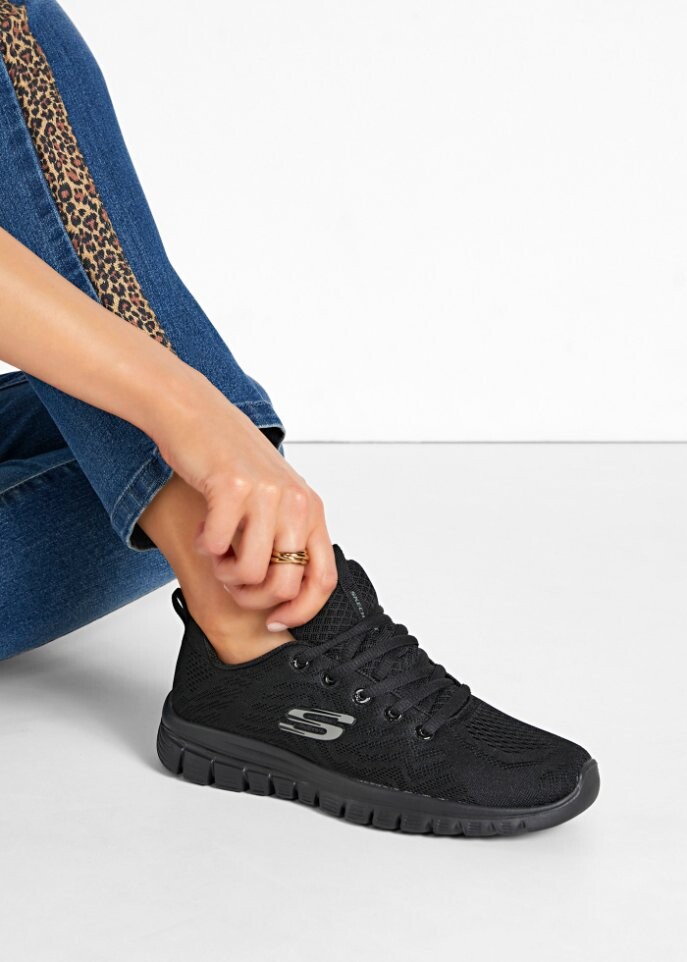 Кроссовки Skechers с пеной с эффектом памяти Skechers, черный — фото 3