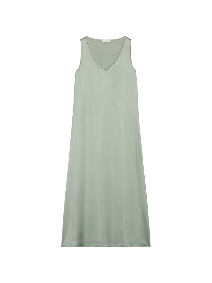 

Длинное платье Marc O'Polo Satin shaped, цвет faded mint