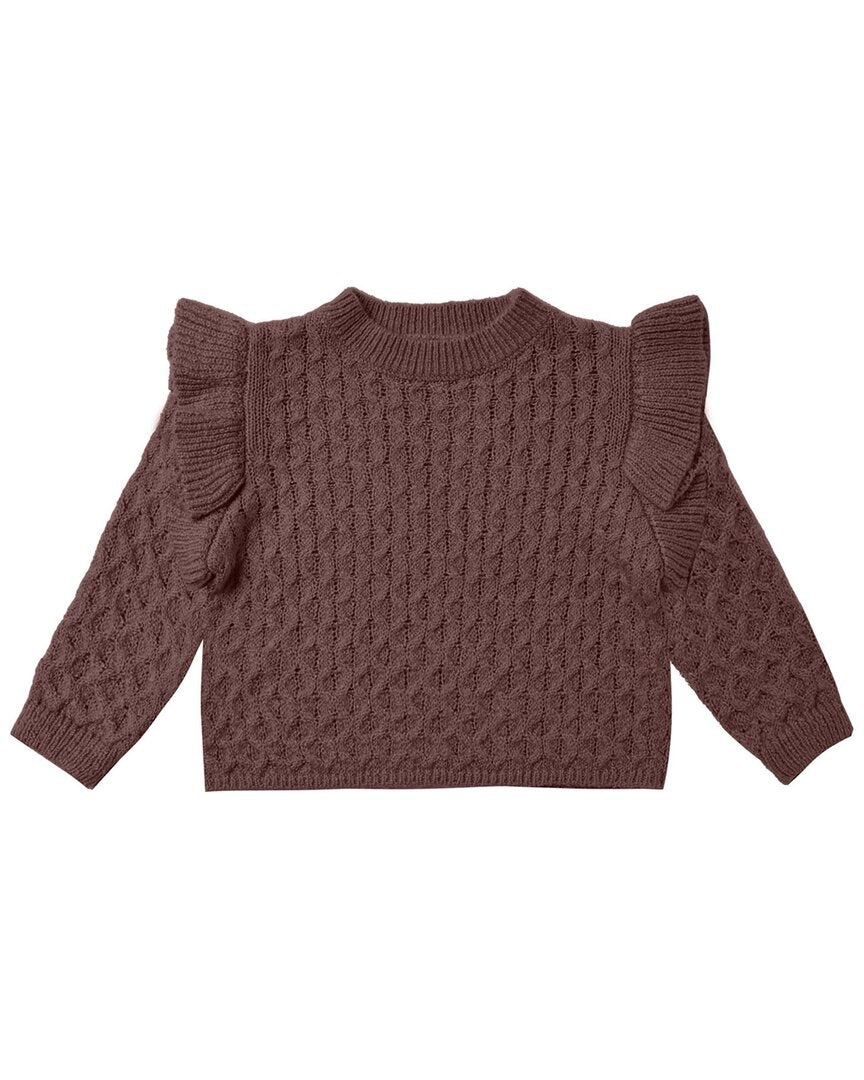 

Свитер Rylee & Cru La Reina Rylee + Cru, фиолетовый
