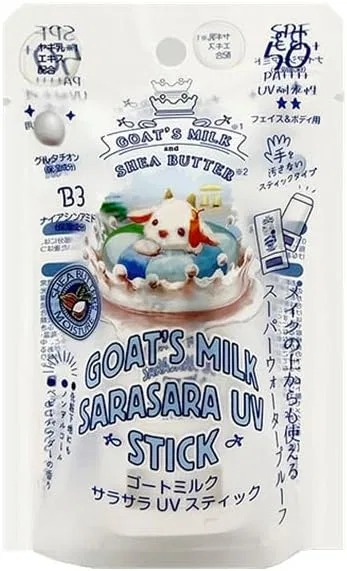 Солнцезащитный стик для лица и тела Goat Milk Silky UV Stick 19 г
