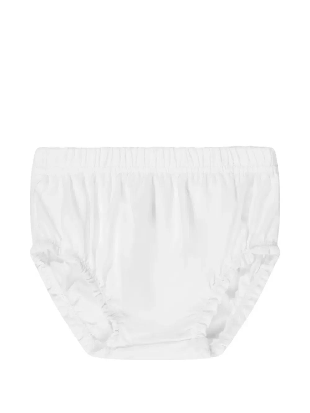 Платье с оборками и принтом в виде бабочек Guess Kids, белый — фото 4