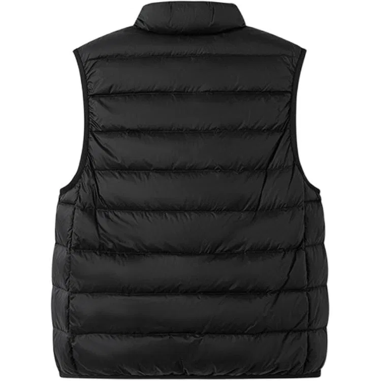 Пуховик детский PUMA Kids Down Vests Stand Collar Moderate черный — фото 3