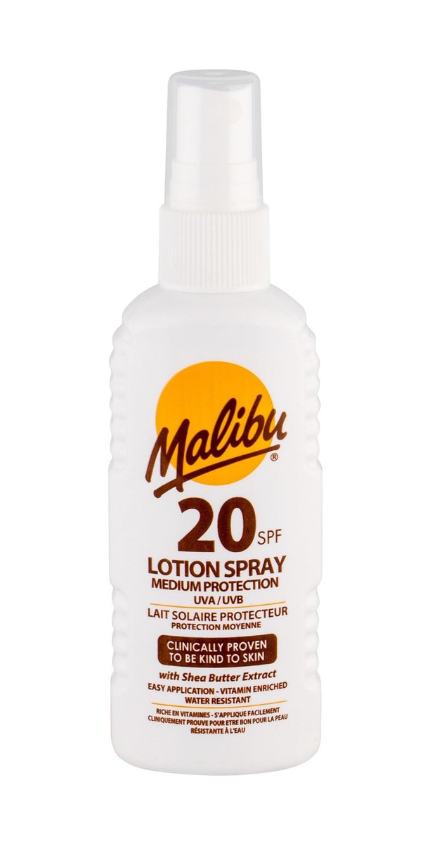 

Malibu Lotion Spray SPF20 Prep