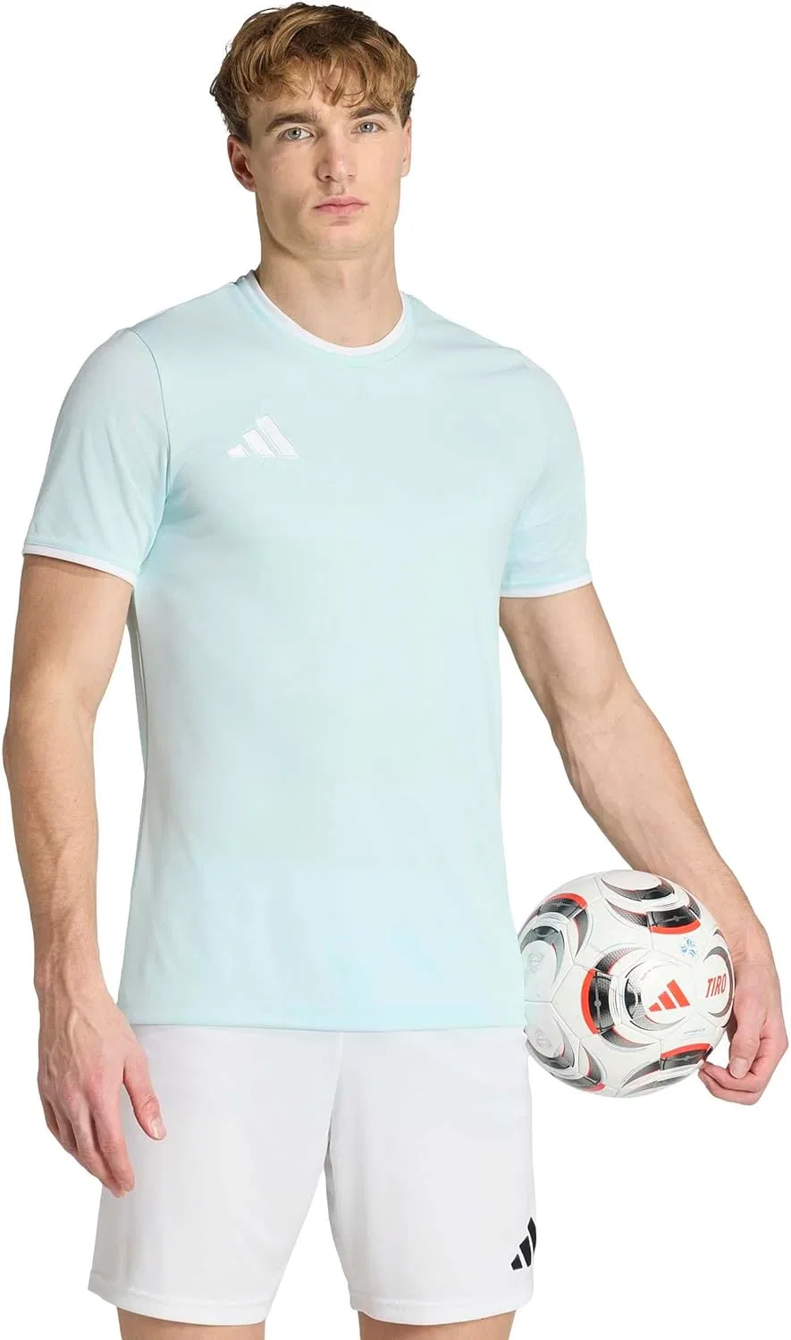 Футболка adidas Entrada 26, Halo Mint/White