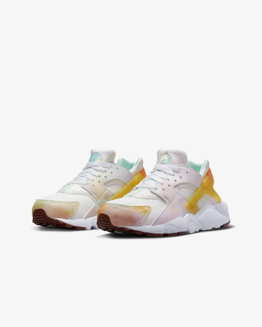 Детские кроссовки Nike Huarache Run FJ15, цвет Sail Orange, спортивная обувь HTAT144