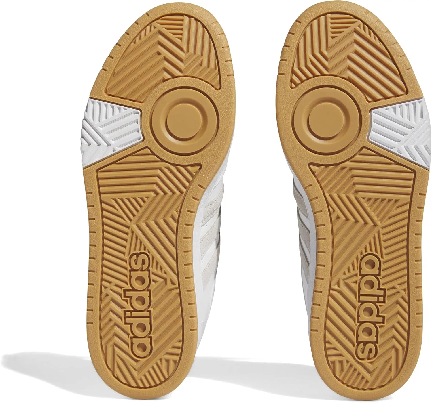 Мужские кроссовки Adidas Hoops 3.0 Low Classic Vintage, Cloud White Cloud White Magic Beige — фото 3
