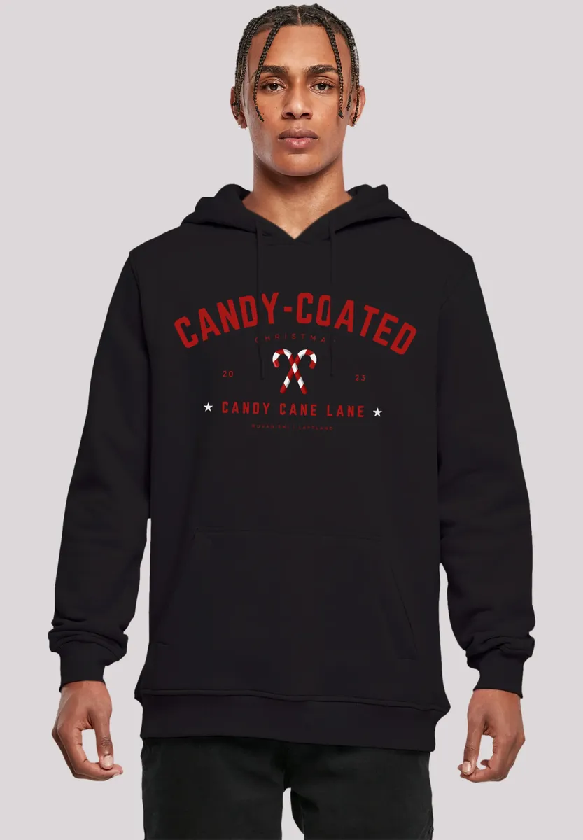 

F4NT4STIC Толстовка "Christmas Candy Coated Christmas", Рождество, подарок, логотип, черный