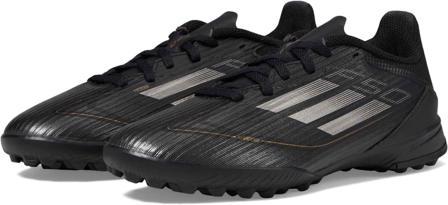 

Кроссовки adidas Kids F50 League Turf J, цвет Black/Iron Metallic/Gold Metallic