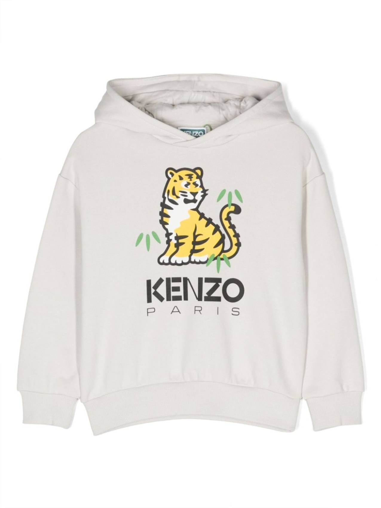 

Kenzo Kids худи с логотипом, серый