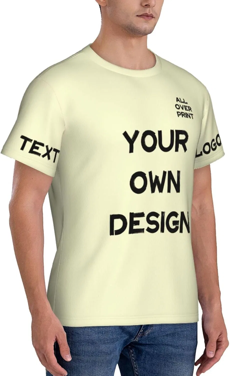Футболка Active Shirt & Tee, Light Goldenrod Yellow — фото 4