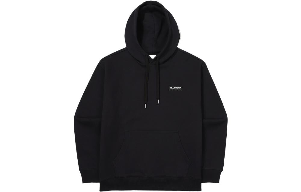 

Толстовка унисекс черная Fila, черный
