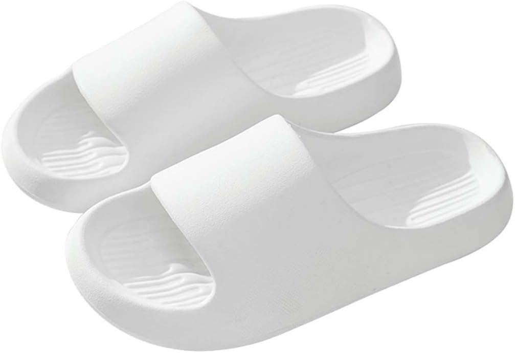 

Женские и мужские домашние тапочки HMBLAW, мягкая подошва для пар, популярный стиль, противоскользящие дышащие сандалии, шлепанцы для душа и ванной для взрослых пар, для дома и улицы (Размер: EU 36-37, Цвет: черный)