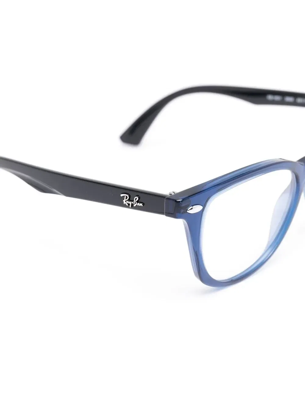 Очки в оправе черепаховой расцветки Ray-Ban Junior, синий — фото 2