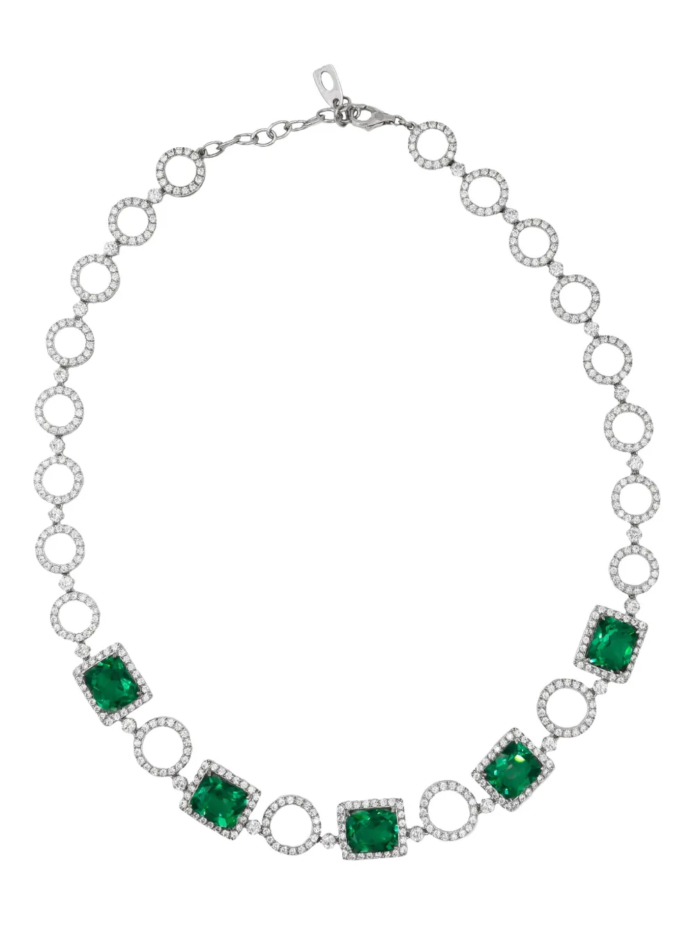 

Серебряное колье Rubain Juwelina Paris, серебряный