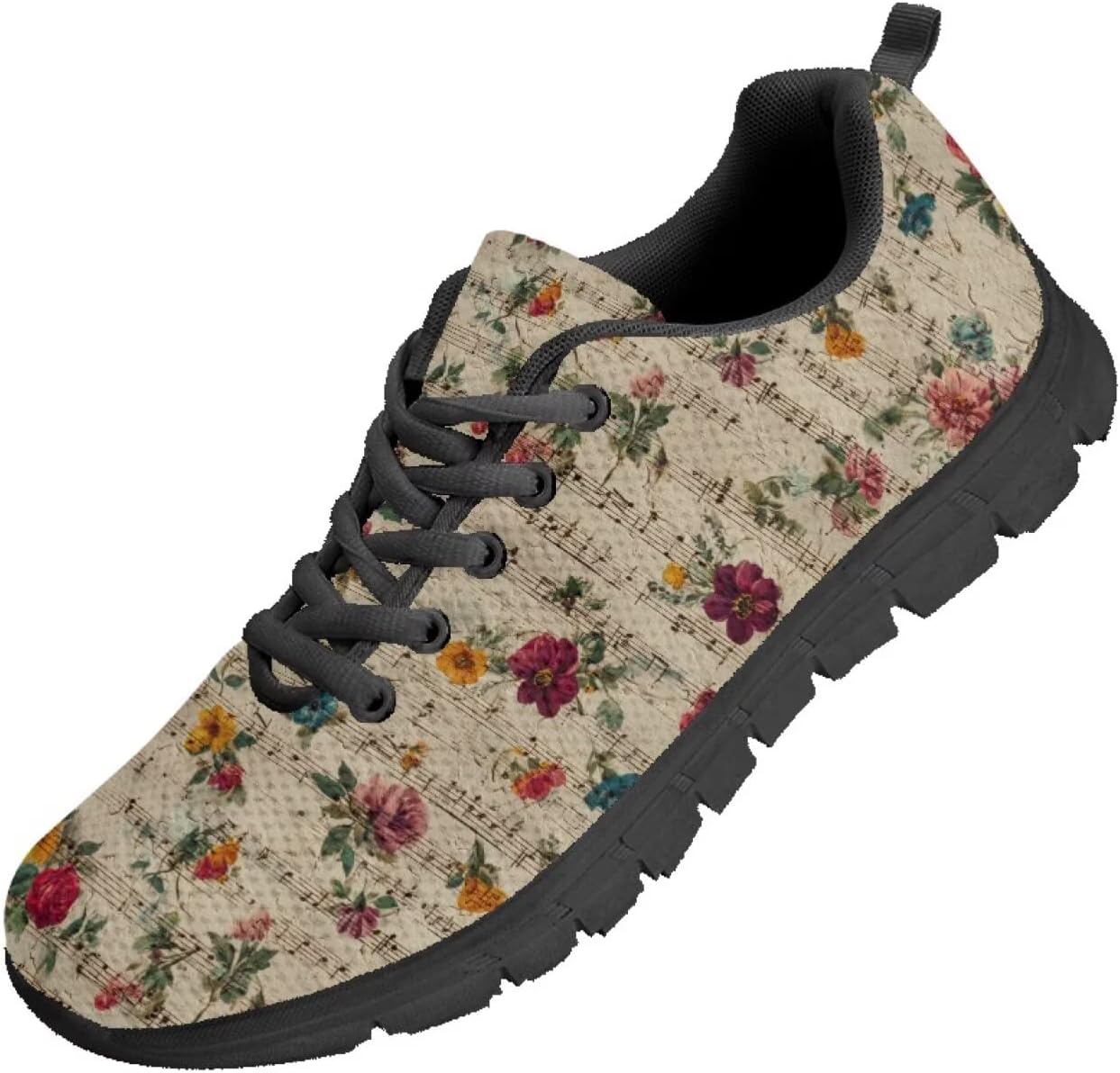 

Мужские прогулочные кроссовки Funnydude Funny Print, весенние повседневные комфортные обувь для работы, Floral