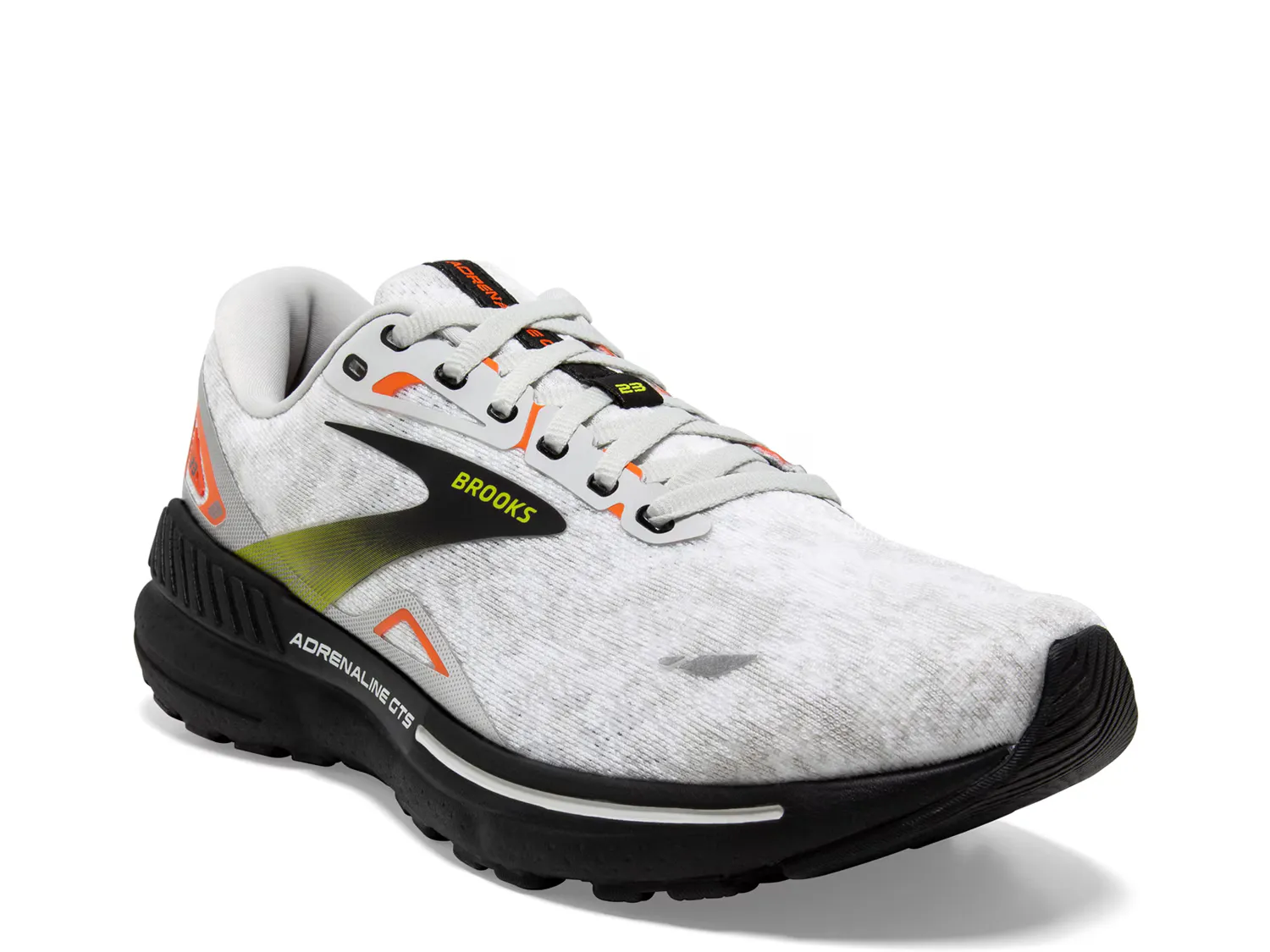 

Кроссовки Adrenaline GTS 23 Running Shoe Brooks, белый/серый/оранжевый