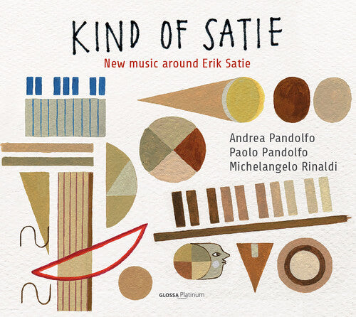 

CD диск Pandolfo / Rinaldi / Pandolfo / Rinaldi: Kind of Satie: New Music Around Satie