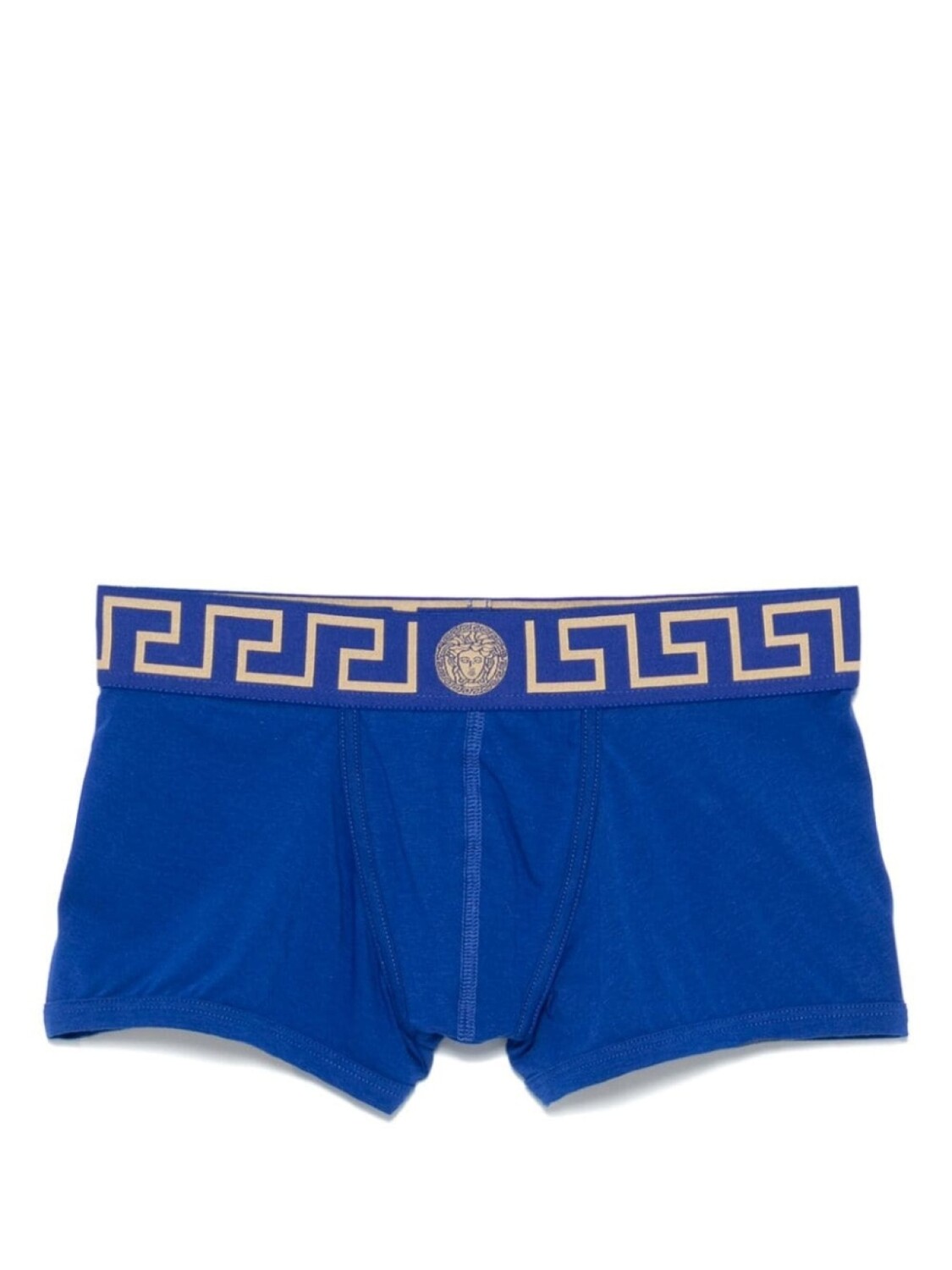 

Versace боксеры с узором Greca, синий