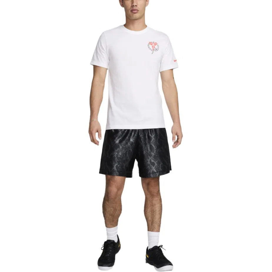 Футболка Nike Dri-FIT Kobe Stockings белая — фото 2