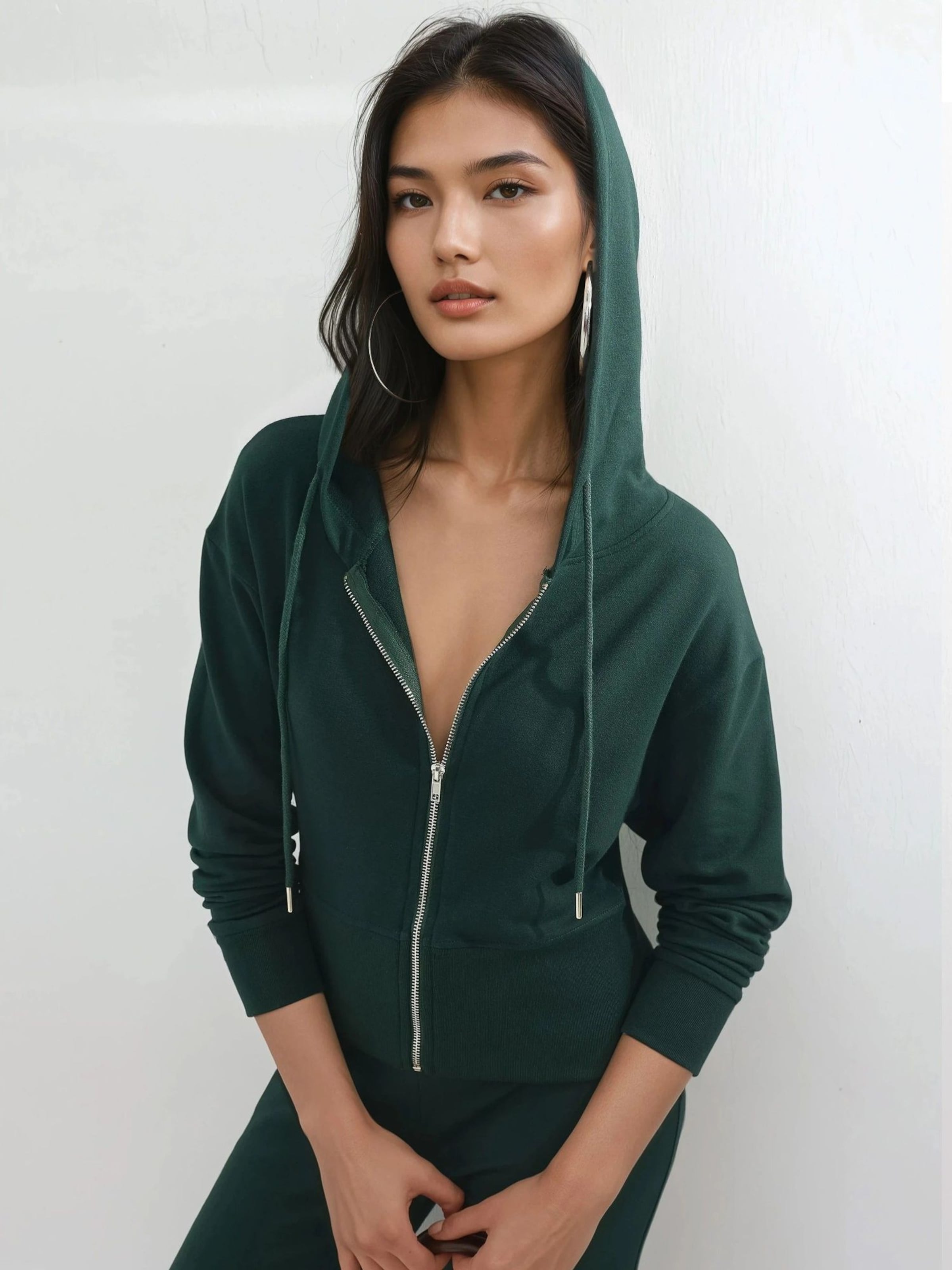 

Busem Толстовка с молнией в цвете Fir