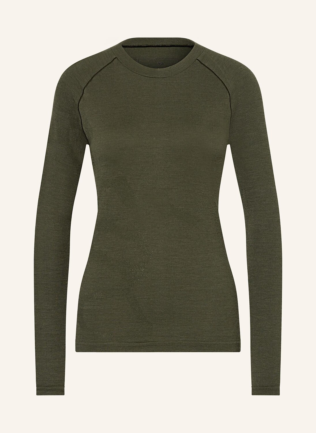 

Беговая рубашка run knit Y-3, хаки
