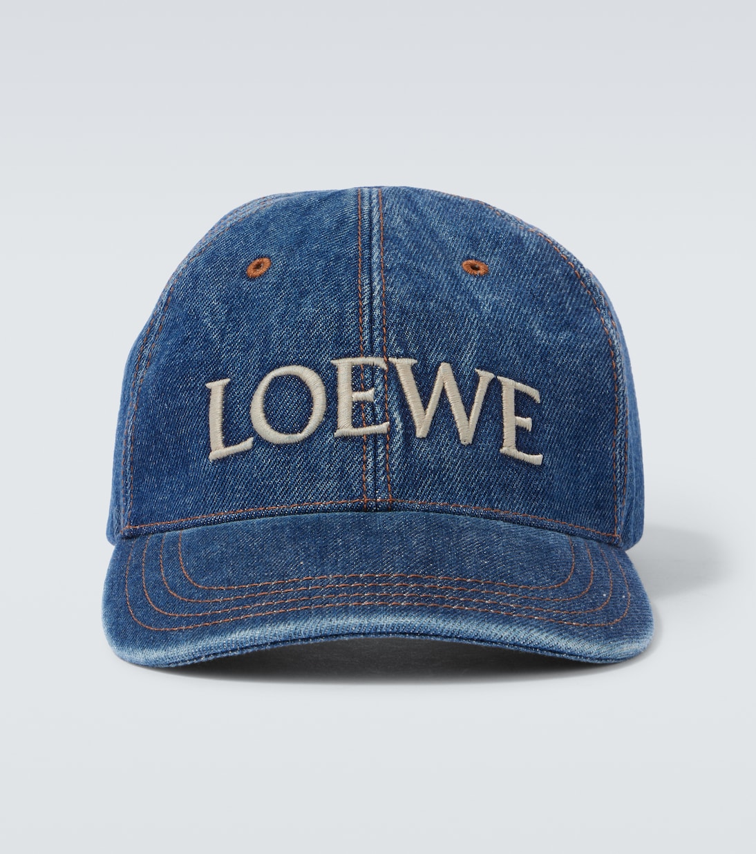 

Бейсболка деним с логотипом Loewe, Denim Blue