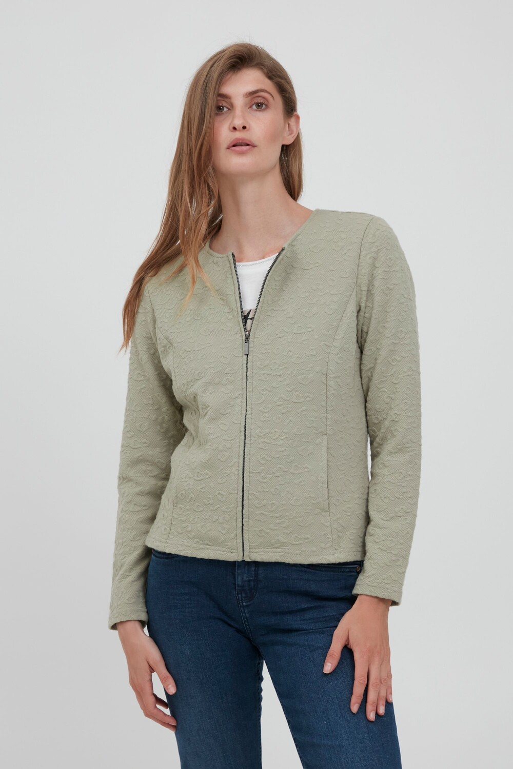 

Кардиган Fransa Strickjacke, зеленый