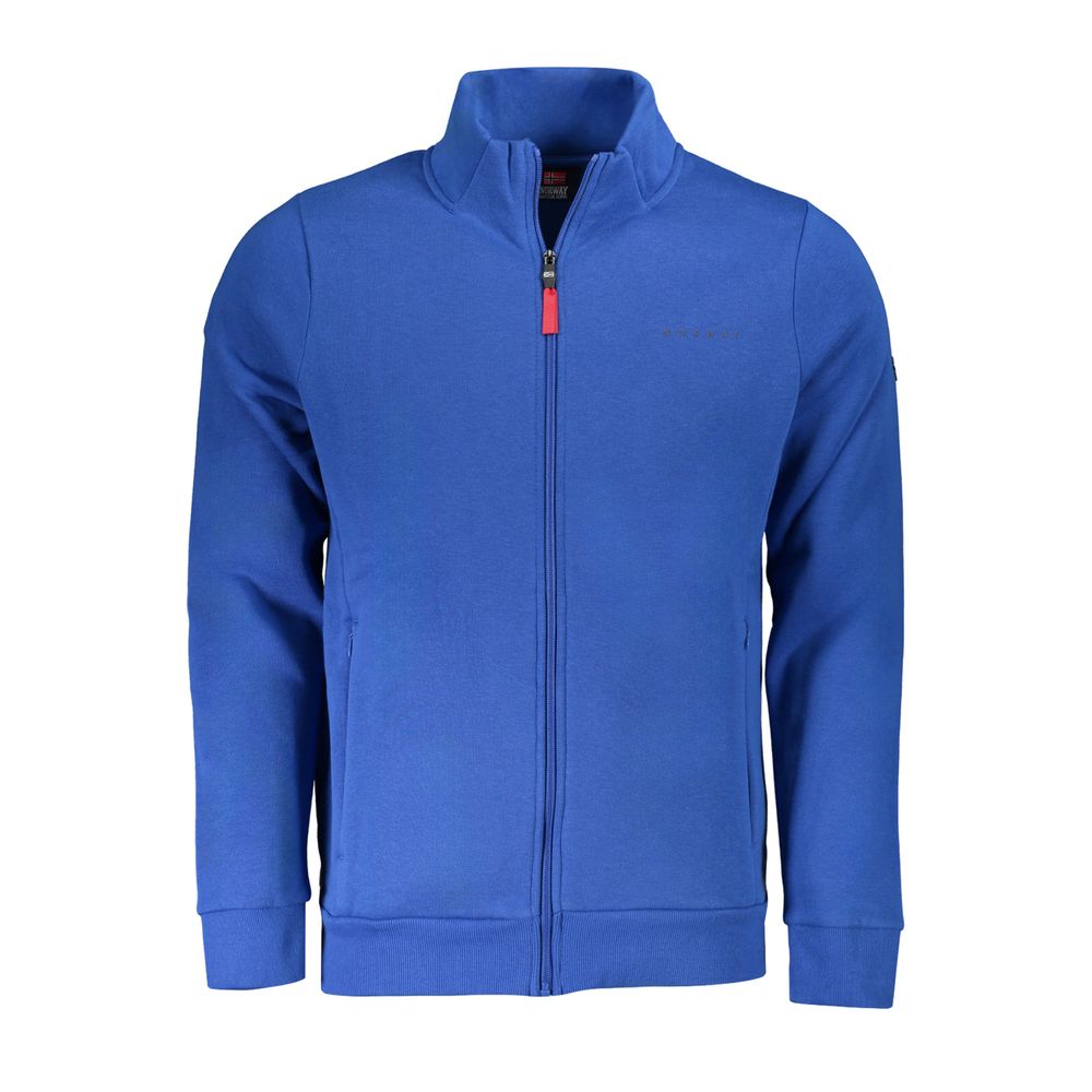 

Синий хлопковый мужской свитер Geographical Norway
