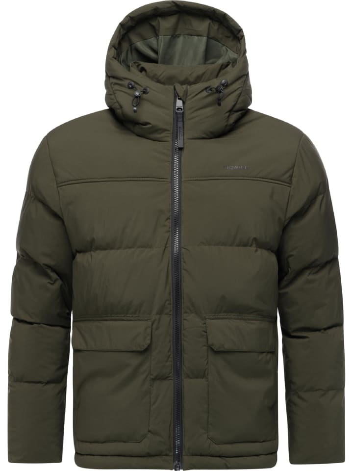 

Стеганая куртка Walinor YOUMODO темно-оливкового цвета ragwear