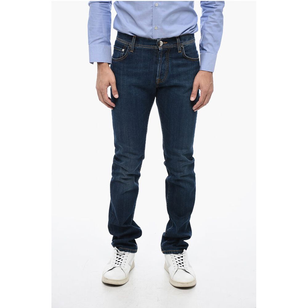 

Джинсы ID Dark Wash Regular Fit 18 см Corneliani, Blue