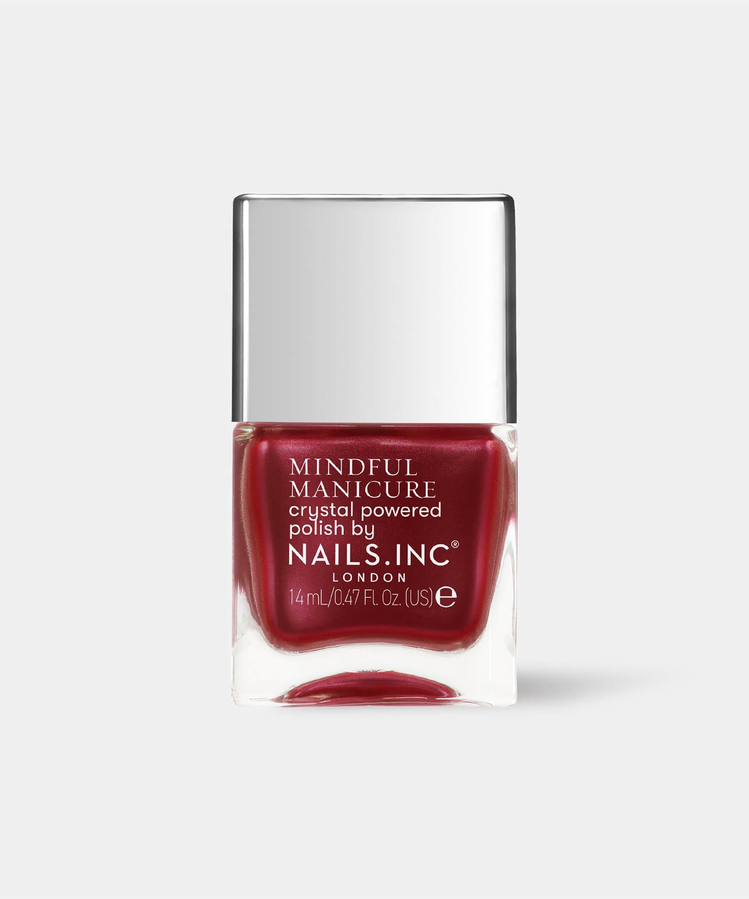 Лак для ногтей Маникюрный набор MINDFUL MANICURE Aligned to Shine Nails Inc, Very Red Shimmer