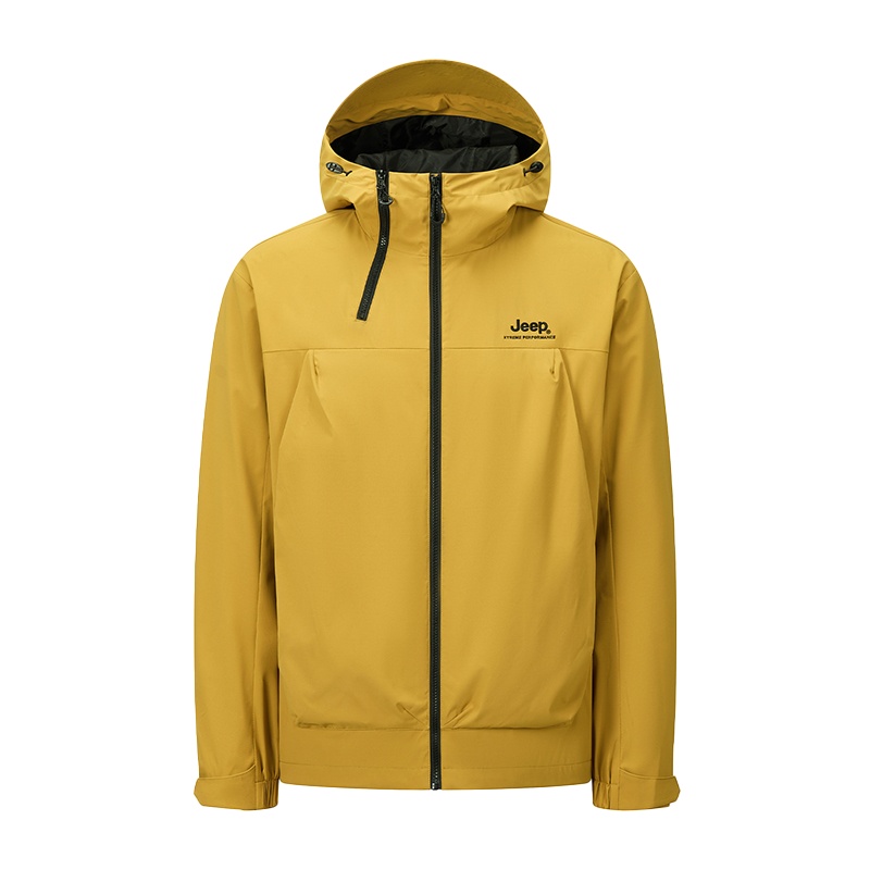 

Куртка мужская с капюшоном утепленная Others Jeep, pale желтый